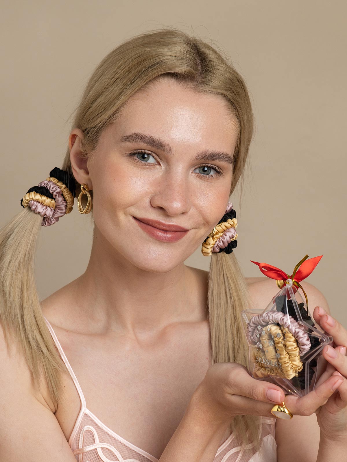 [مجموعة] SilkSilky-SA Scrunchie 004