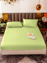 [نعناع] SilkSilky-SA 19Momme الحرير الخالص Bedding Set 002