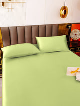 [نعناع] SilkSilky-SA 19Momme الحرير الخالص Bedding Set 003