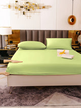 [نعناع] SilkSilky-SA 19Momme الحرير الخالص Bedding Set 004