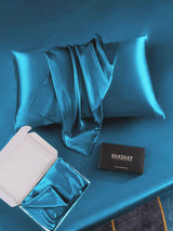[المياهالخضراء] SilkSilky-SA 19Momme الحرير الخالص Pillowcase 005