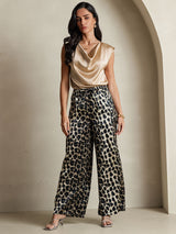 [فهد] SilkSilky-SA الحرير الخالص Womens Pants 007,