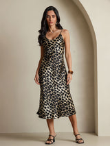 [فهد] SilkSilky-SA Sleeveless V Neck باس النوم 001