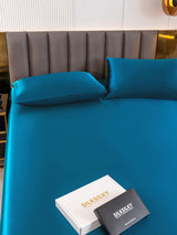 [المياه الخضراء] SilkSilky-SA 19Momme الحرير الخالص Bedding Set 003