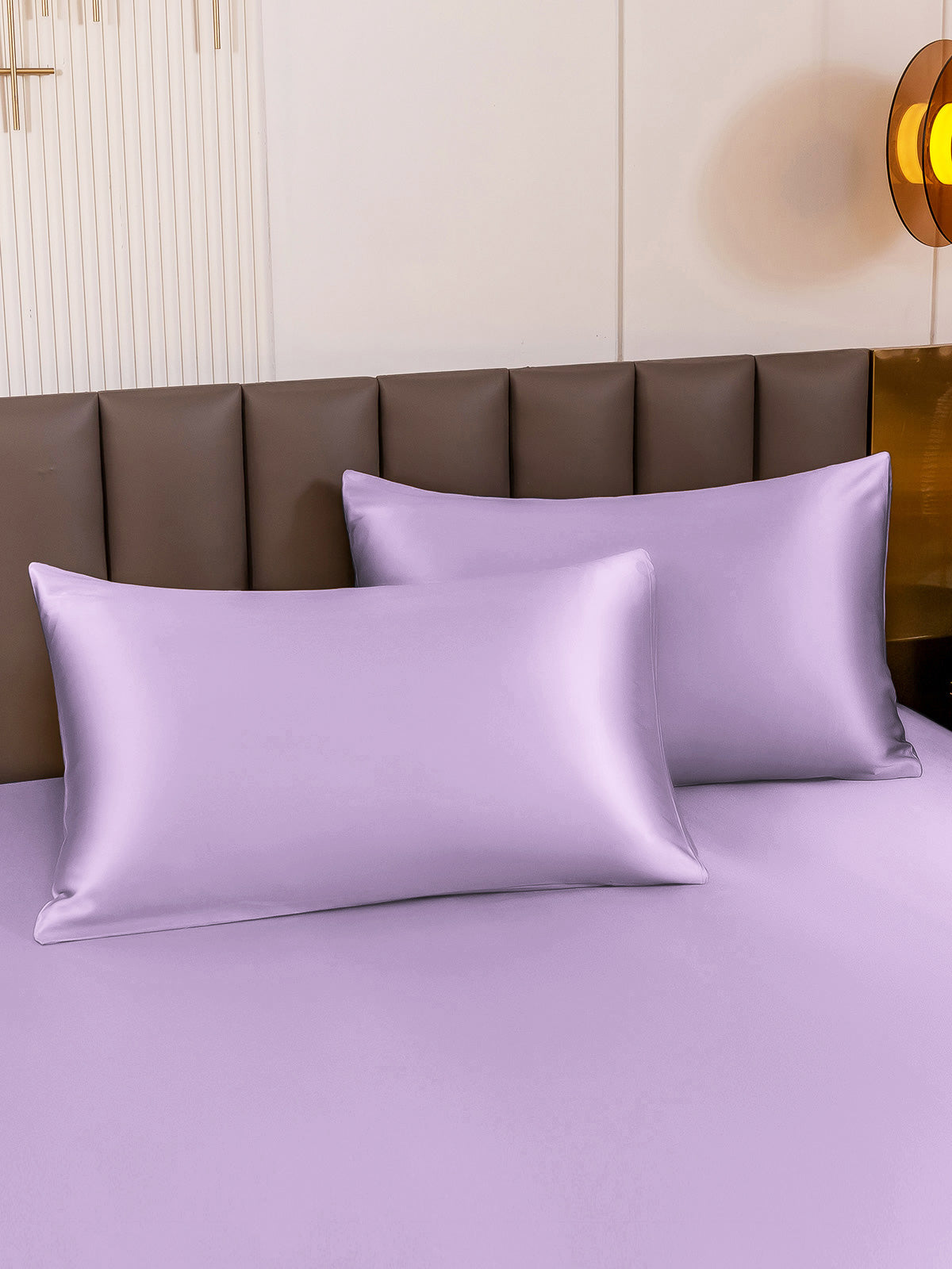 [لافندر] SilkSilky-SA 19Momme الحرير الخالص Pillowcase 001