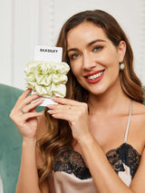 [اخضر فاتح] SilkSilky-SA ربطات شعر 002