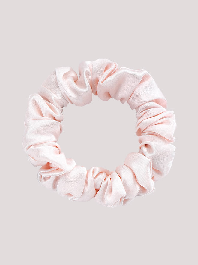 [وردي فاتح] SilkSilky-SA 19Momme الحرير الخالص Scrunchie 004