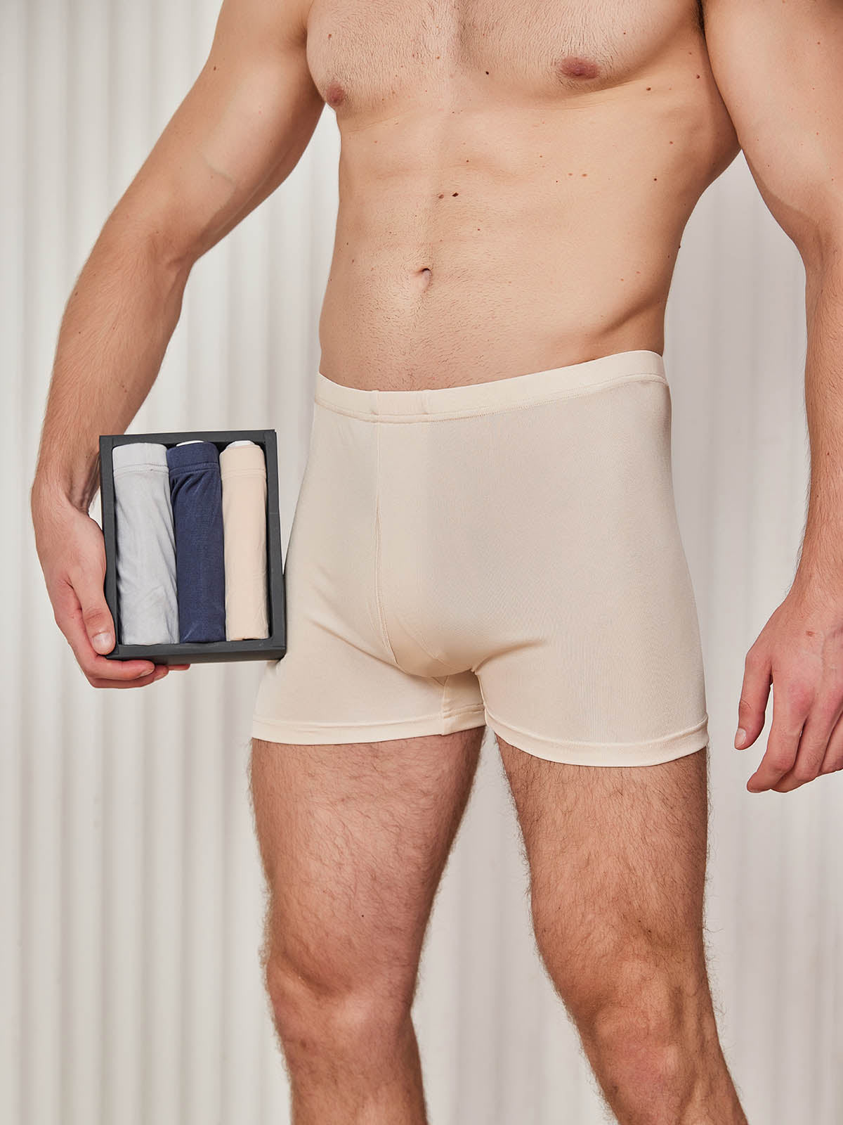[متعدد] SilkSilky-SA محبوك الحرير Mens Underwear 002