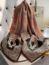 [P074] SilkSilky-SA الحرير الخالص Scarf 001