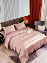 [الوردي الأرجواني] SilkSilky-SA 22Momme الحرير الخالص Bedding Set 002