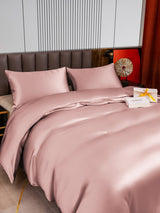 [الوردي الأرجواني] SilkSilky-SA 22Momme الحرير الخالص Bedding Set 004
