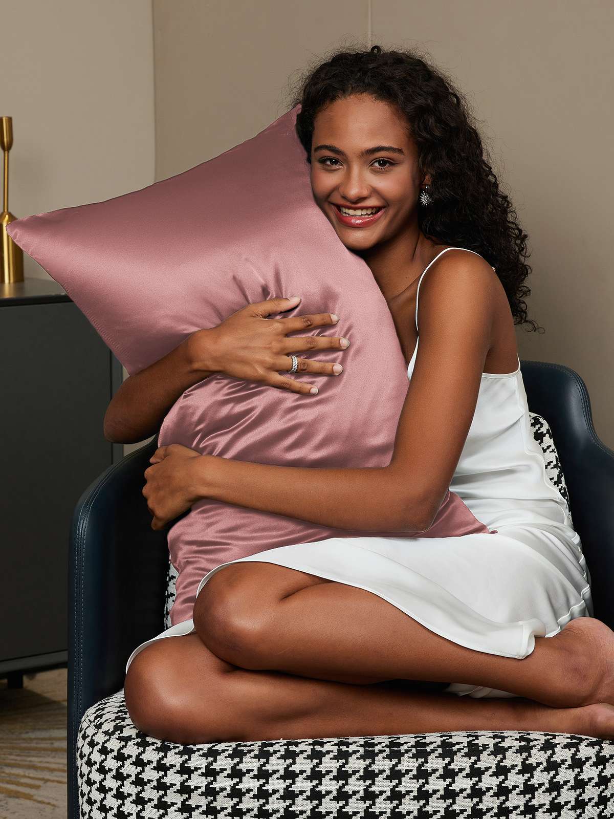 [المياهالخضراء] SilkSilky-SA 22Momme الحرير الخالص Pillowcase 014