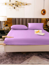 [لافندر] SilkSilky-SA 19Momme الحرير الخالص Bedding Set 004