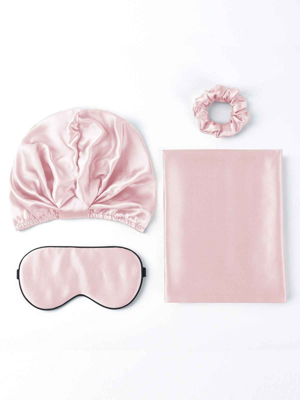 [لون القرنفل] SilkSilky-SA 19Momme الحرير الخالص Pillowcase Set 002