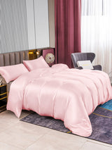 [لون القرنفل] SilkSilky-SA 22Momme الحرير الخالص Bedding Set 002