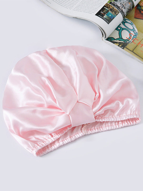 [لون القرنفل] SilkSilky-SA الحرير الخالص Sleep Cap 002