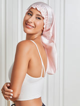 [لون القرنفل] SilkSilky-SA الحرير الخالص Sleep Cap 006