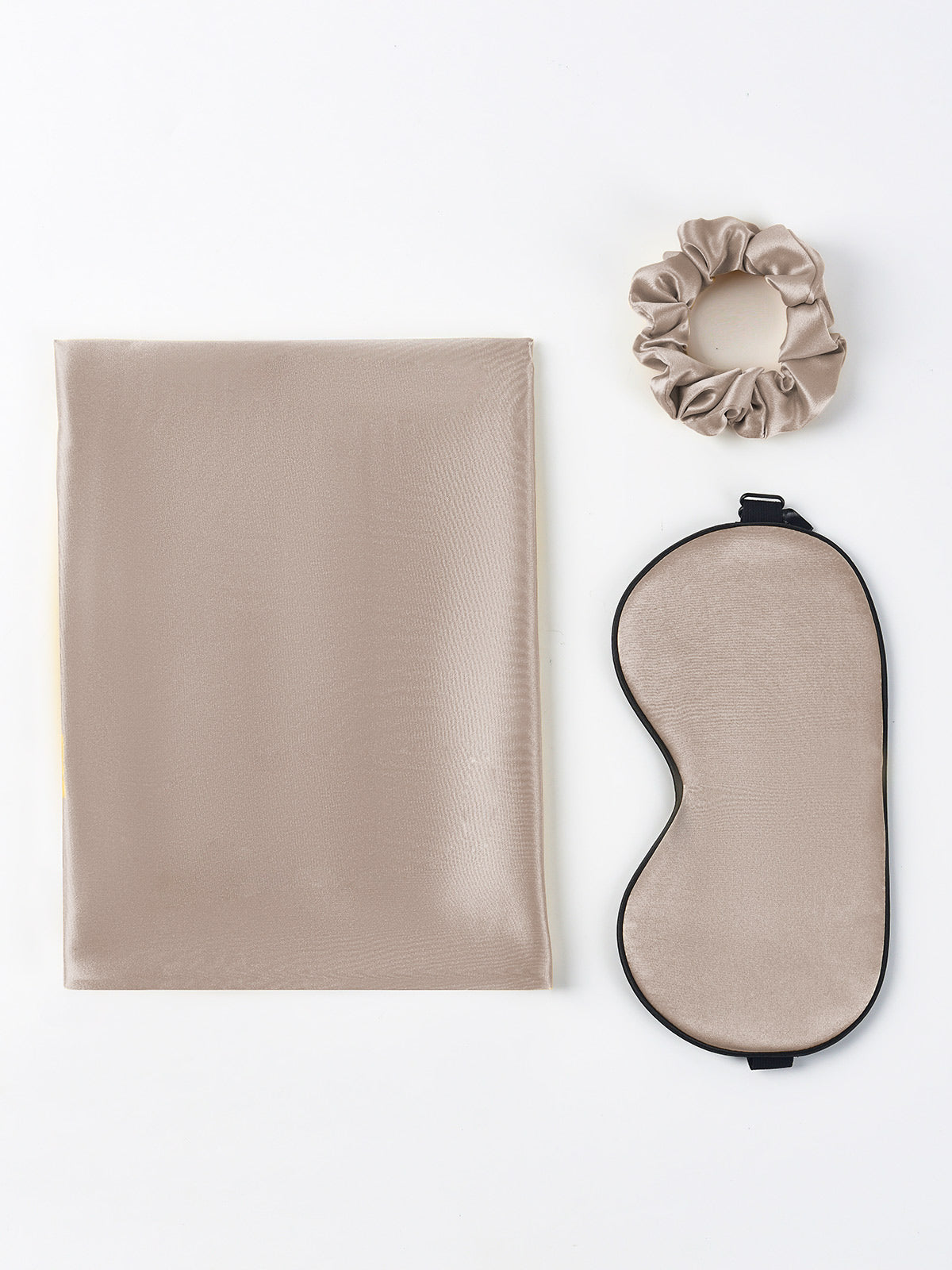 [الكاكي] SilkSilky-SA 19Momme الحرير الخالص Pillowcase Set 001