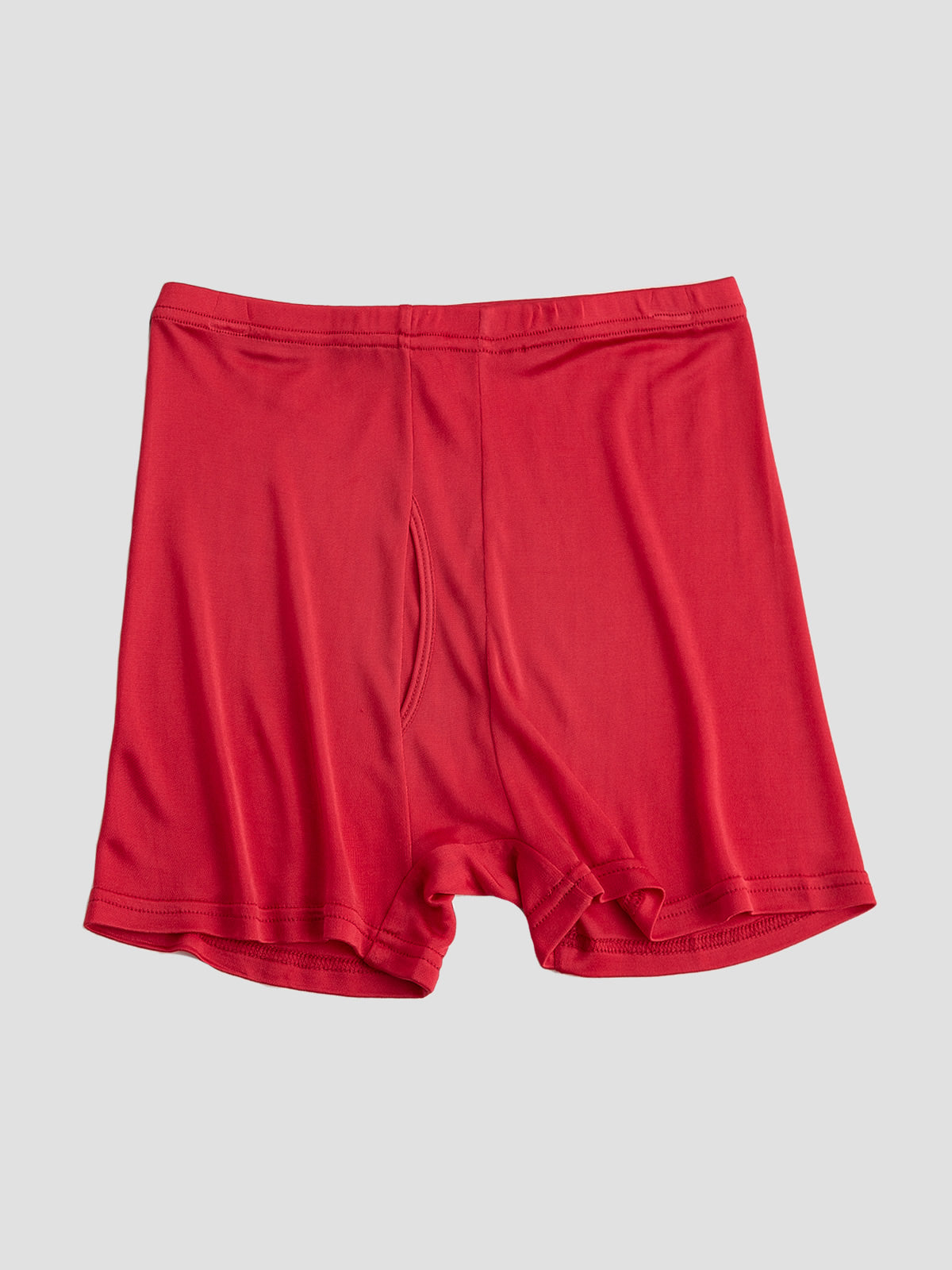 [أحمر] SilkSilky-SA محبوك الحرير Mens Underwear 007