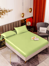 [نعناع] SilkSilky-SA 19Momme الحرير الخالص Bedding Set 001