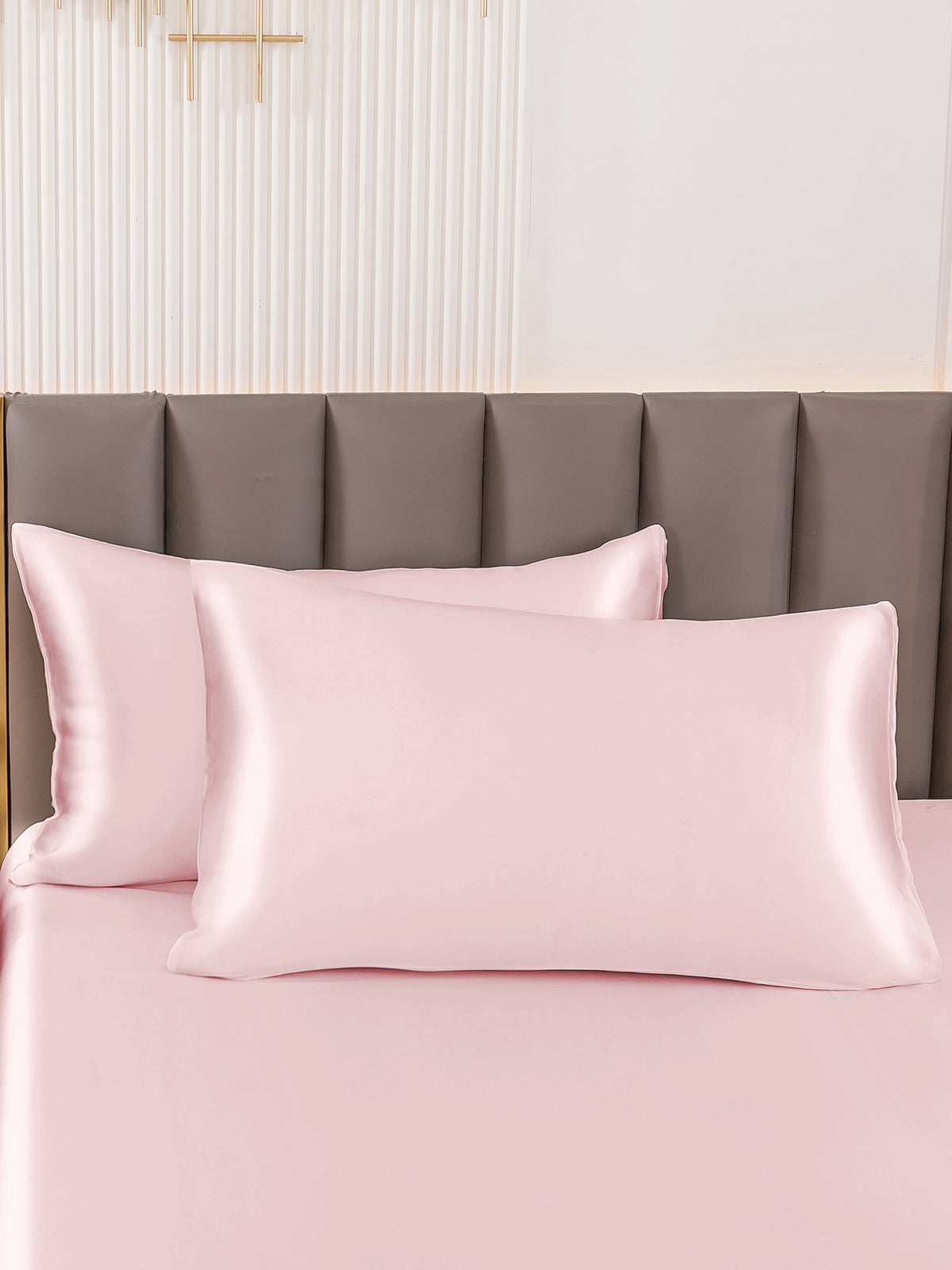 [لون القرنفل] SilkSilky-SA 19Momme الحرير الخالص Pillowcase 001
