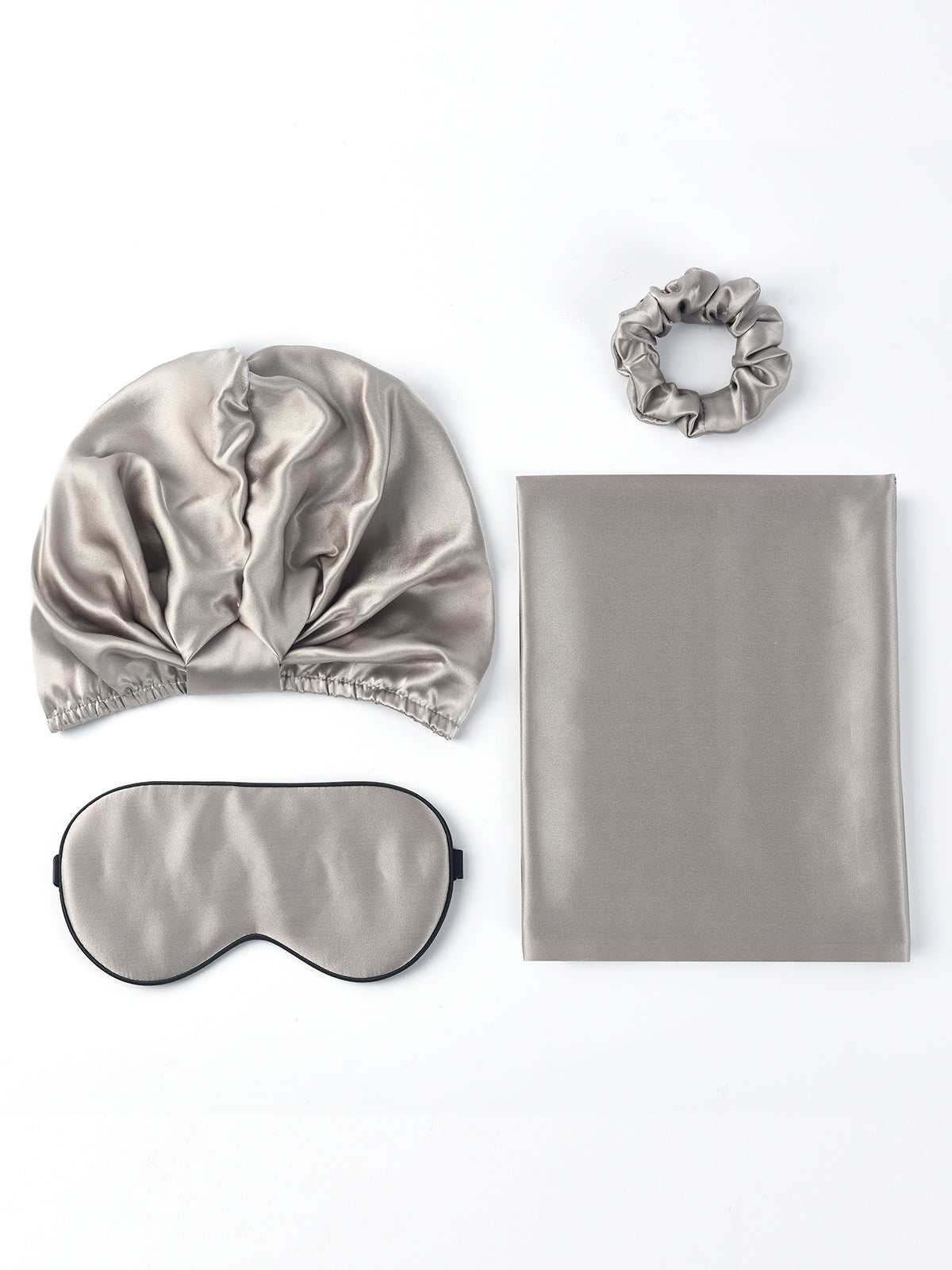 [أزرق غامق] SilkSilky-SA 19Momme الحرير الخالص Pillowcase Set 004