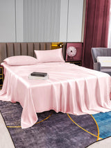 [لون القرنفل] SilkSilky-SA 22Momme الحرير الخالص Bedding Set 003