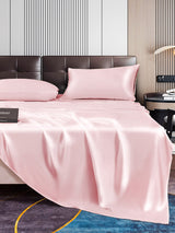 [لون القرنفل] SilkSilky-SA 22Momme الحرير الخالص Bedding Set 004