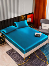 [المياه الخضراء] SilkSilky-SA 22Momme الحرير الخالص Bedding Set 002