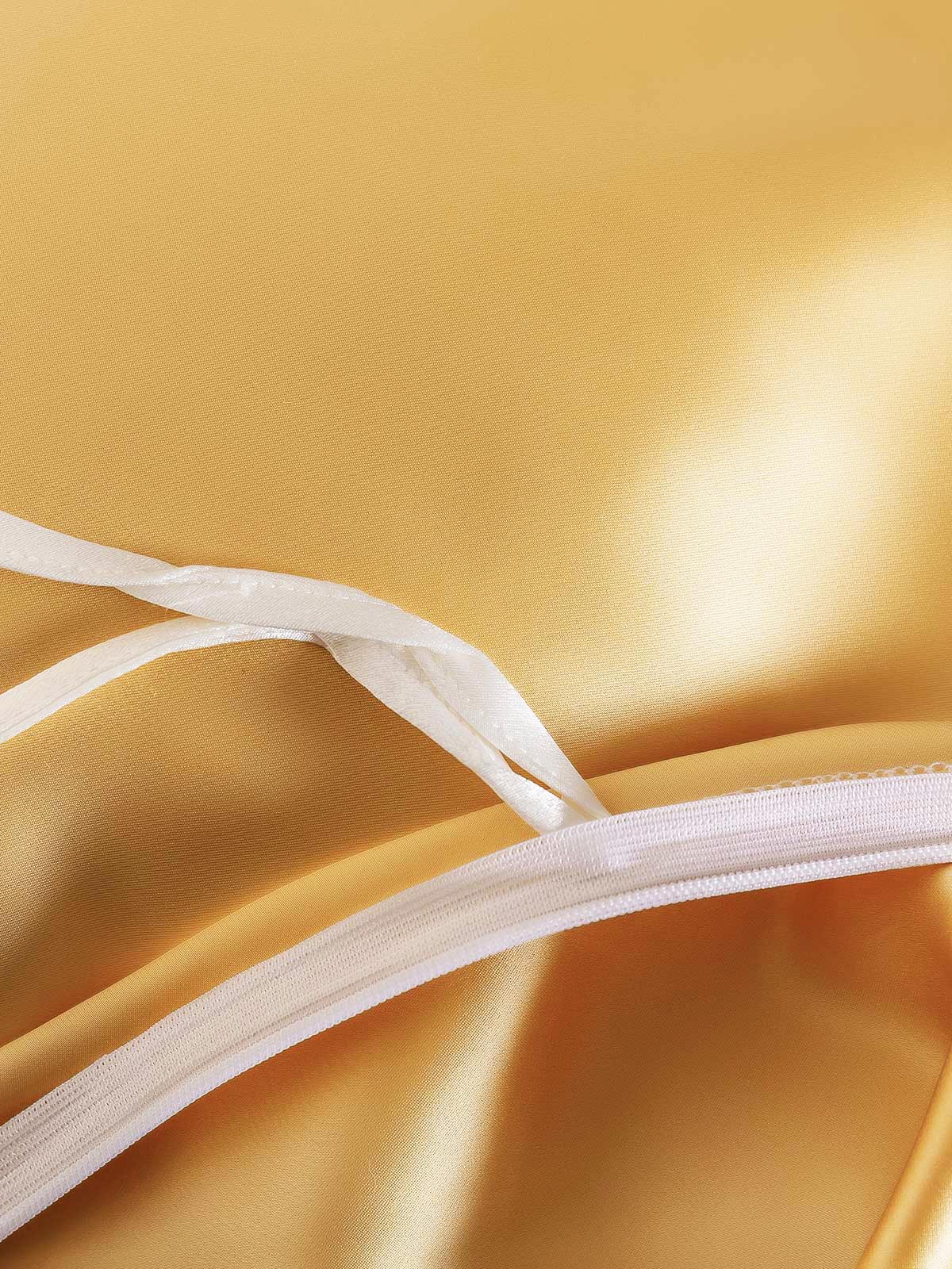 [شامبانيا] SilkSilky-SA 25Momme الحرير الخالص Duvet Cover 006