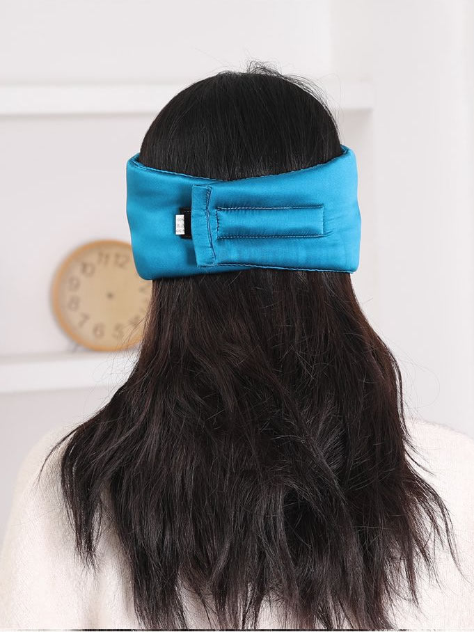 [المياهالخضراء] SilkSilky-SA 19Momme الحرير الخالص Eye Mask 003