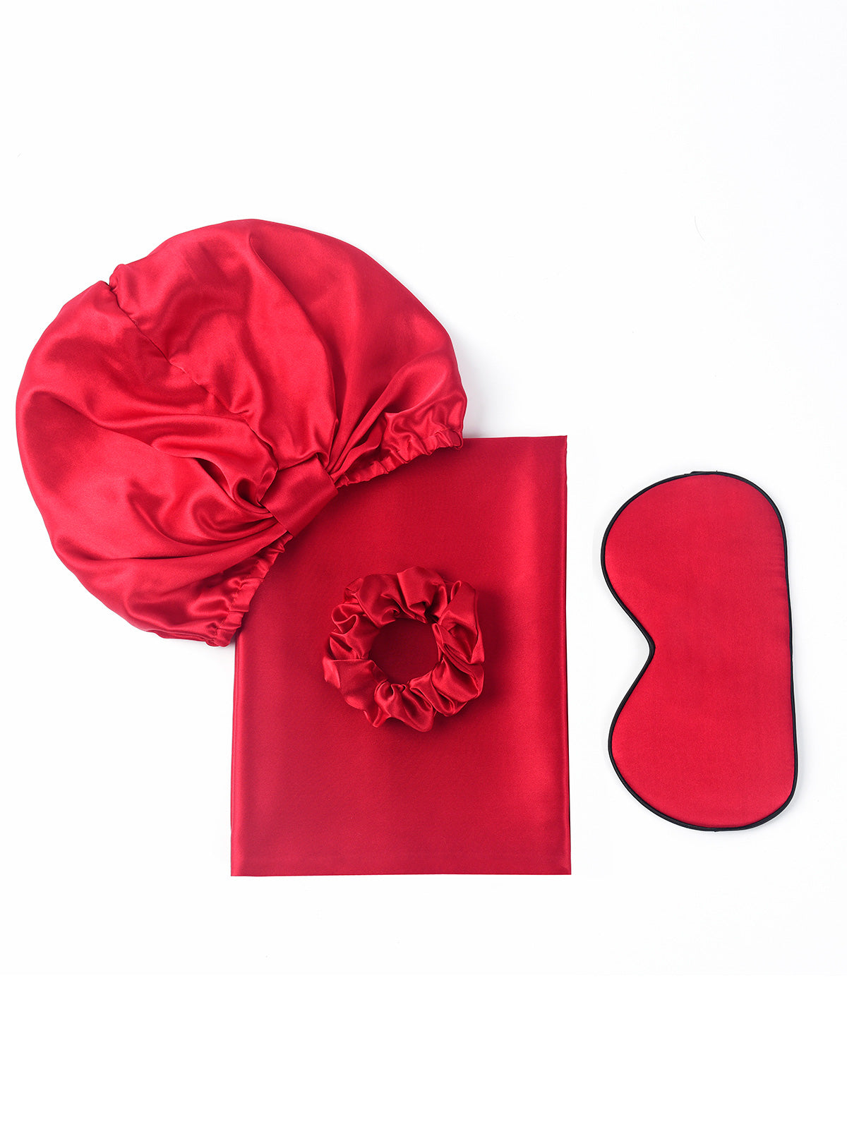 [أزرق غامق] SilkSilky-SA 19Momme الحرير الخالص Pillowcase Set 006