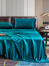 [المياه الخضراء] SilkSilky-SA 22Momme الحرير الخالص Bedding Set 004