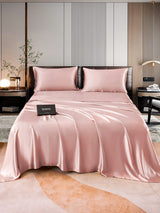 [الوردي الأرجواني] SilkSilky-SA 22Momme الحرير الخالص Bedding Set 001