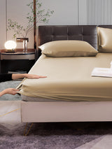 [المياه الخضراء] SilkSilky-SA 22Momme الحرير الخالص Bedding Set 008