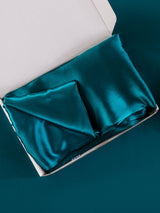 [المياه الخضراء] SilkSilky-SA 22Momme الحرير الخالص Pillowcase 006