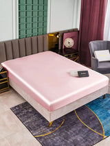 [لون القرنفل] SilkSilky-SA 25Momme غطاء السرير 001