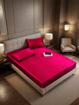 [خمر] SilkSilky-SA 19Momme الحرير الخالص Bedding Set 001