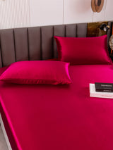[خمر] SilkSilky-SA 19Momme الحرير الخالص Bedding Set 004