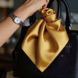 [أصفر] SilkSilky-SA وشاح 001