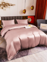 [بشرة الخوخ] SilkSilky-SA 19Momme مجموعة الفراش 001