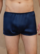 [أزرق غامق] SilkSilky-SA Mens Underwear 001