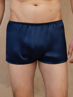 [أزرق غامق] SilkSilky-SA Mens Underwear 001