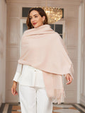 SilkSilky SA صوف Scarf اللونالبيج 002