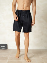 [أسود] SilkSilky-SA Mens Sleep Bottoms 001