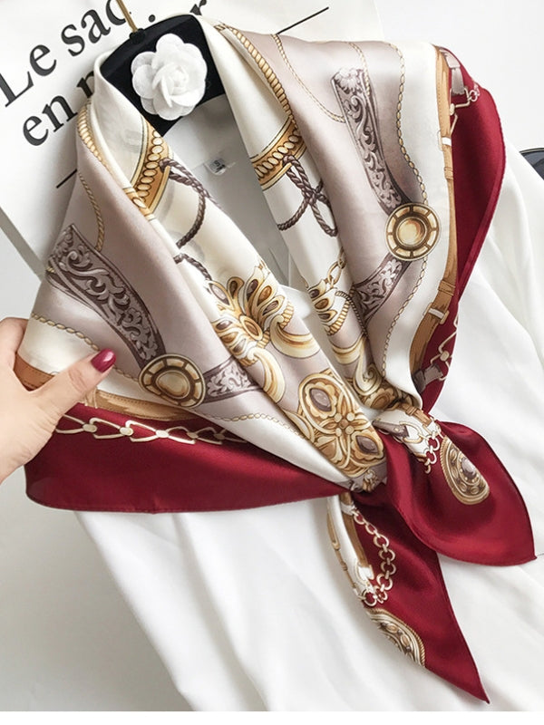 SilkSilky-SA الحرير الخالص Scarf P009 003