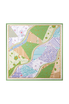 [P100] SilkSilky-SA الحرير الخالص Scarf 001,