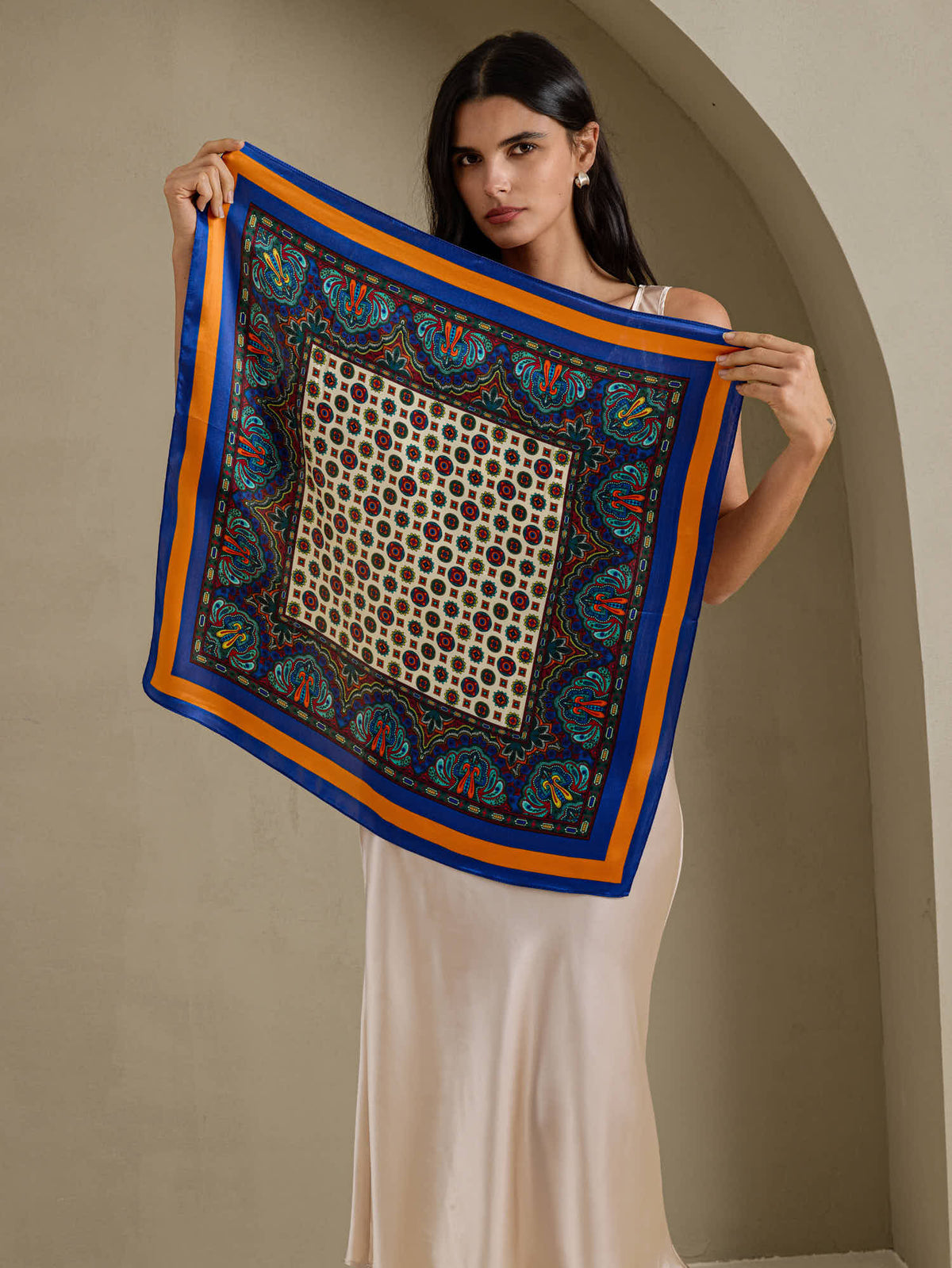 [P016] SilkSilky-SA Scarf 002