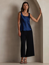 [أزرق غامق] SilkSilky-SA Sleeveless كامي 006
