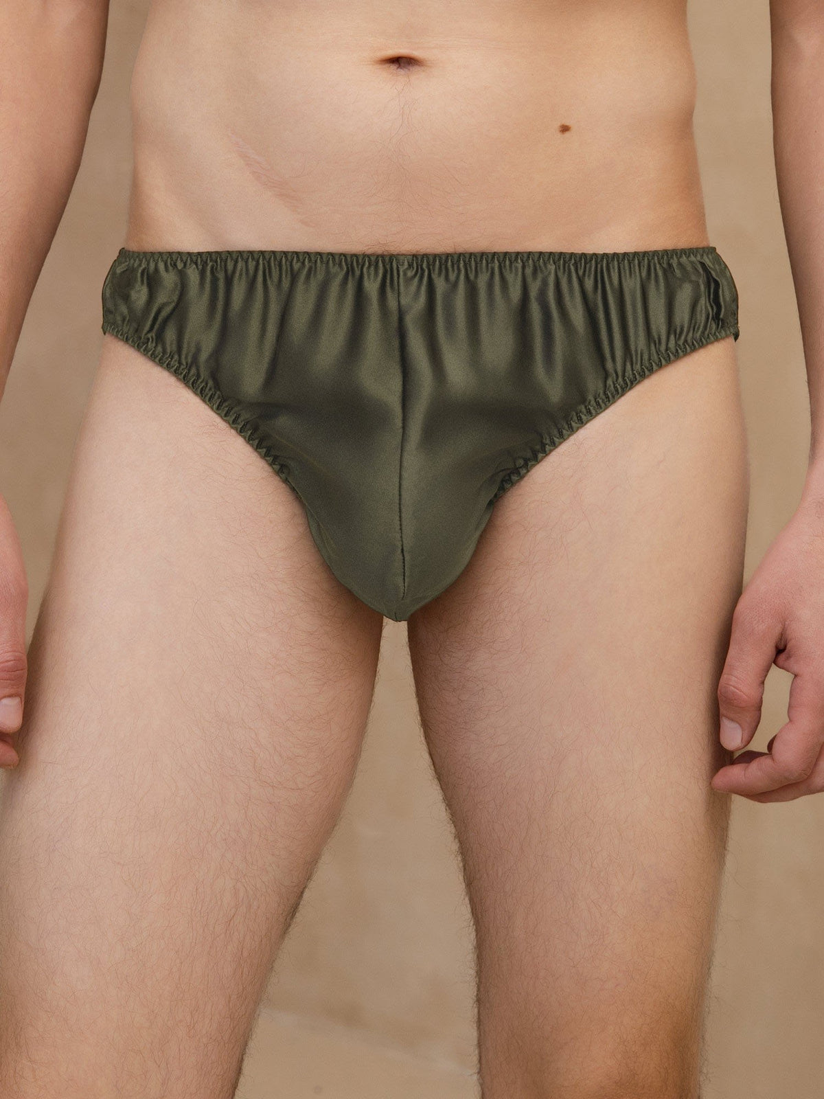 [أخضر] SilkSilky-SA Mens Underwear 001